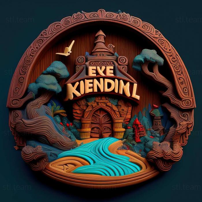 3D model The Enchanted Kingdom Elisas Adventure game (STL)